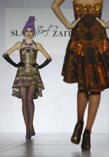 Vyacheslav Zaitsev's fashion show