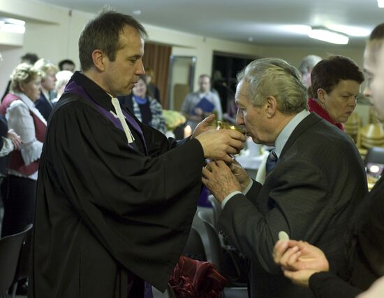 Holy Week in Evangelical Lutheran church
