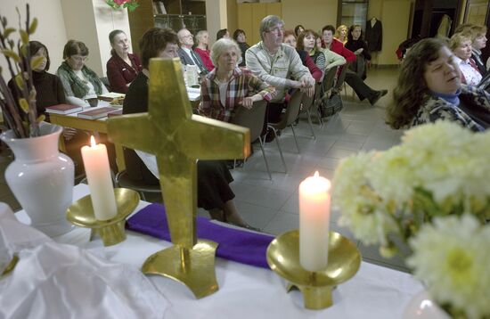 Holy Week in Evangelical Lutheran church