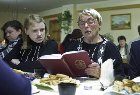 Holy Week in Evangelical Lutheran church