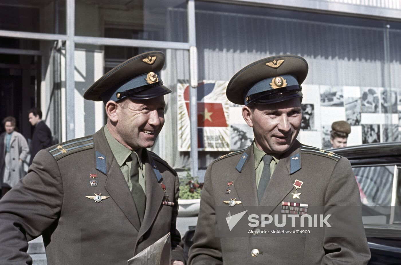 Alexey Leonov and Pavel Belyayev