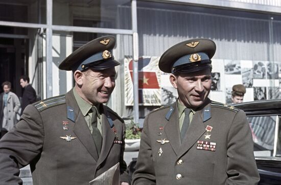 Alexey Leonov and Pavel Belyayev