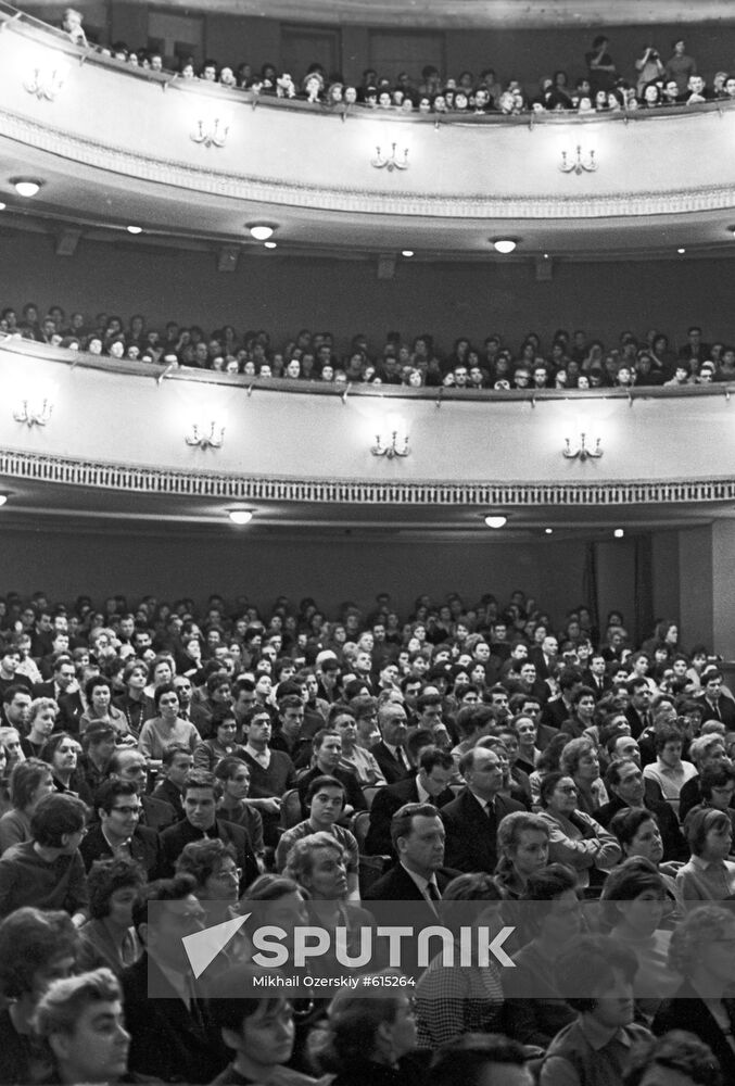 Auditorium of the Vakhtangov Theater