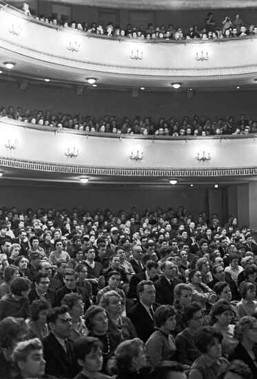 Auditorium of the Vakhtangov Theater