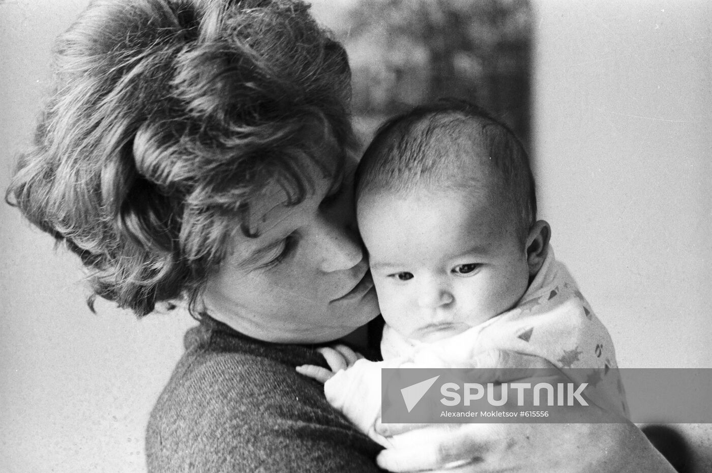 Valentina Tereshkova with her daughter Alyona