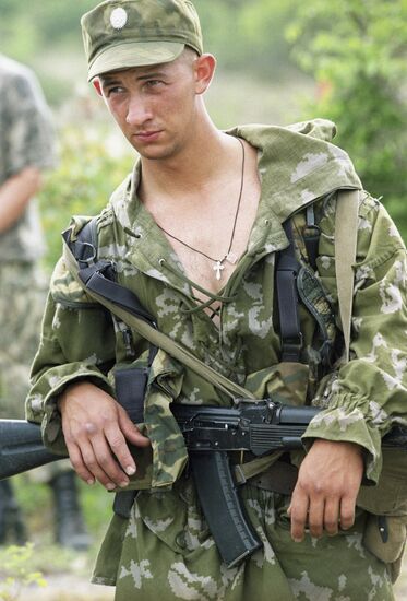 A member of the competition