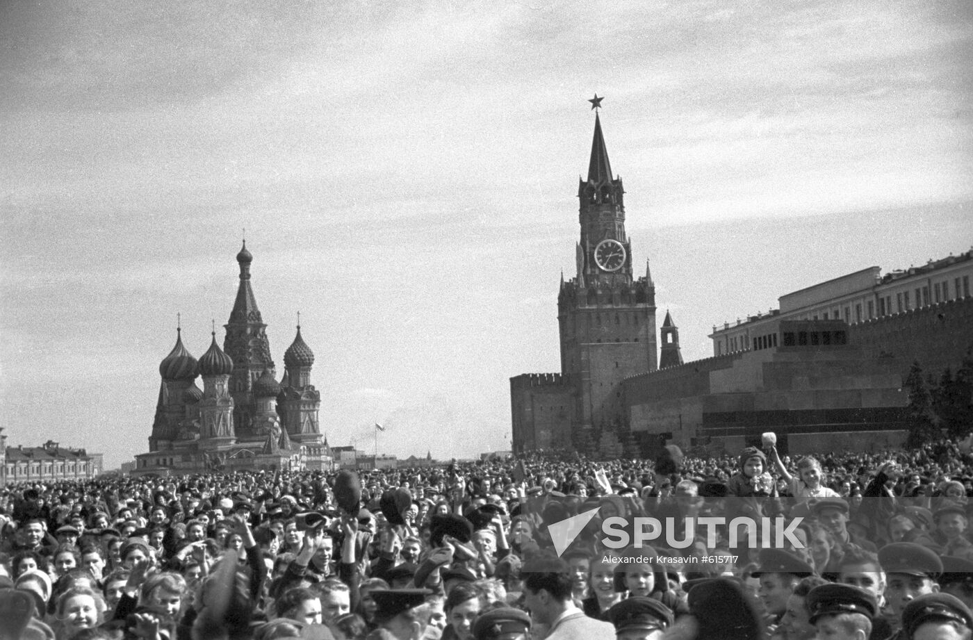 Celebrations on Red Square