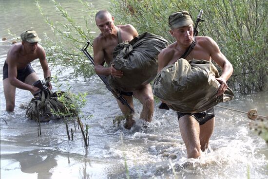 Stream crossing.