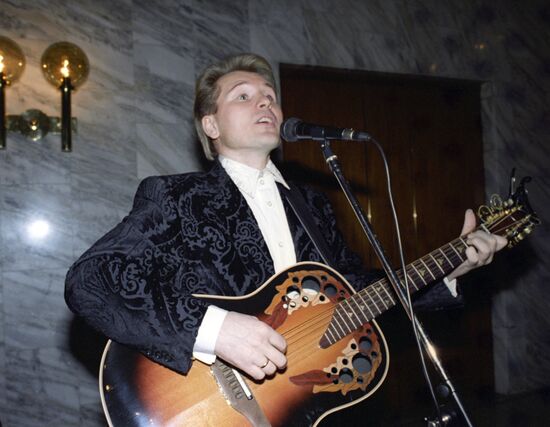 Singer Alexander Malinin