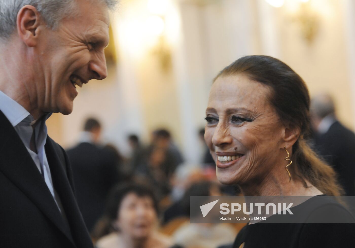 Maya Plisetskaya and Andrei Fursenko