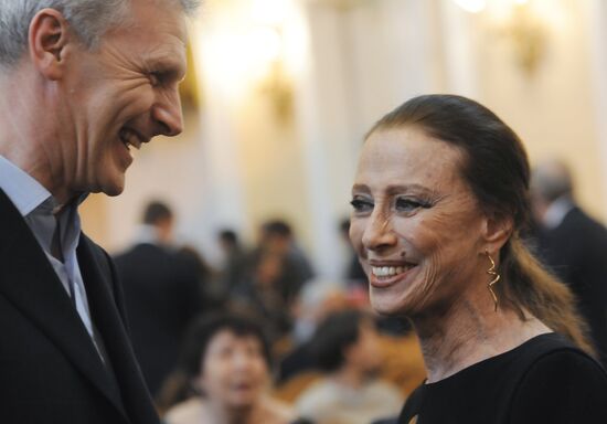 Maya Plisetskaya and Andrei Fursenko