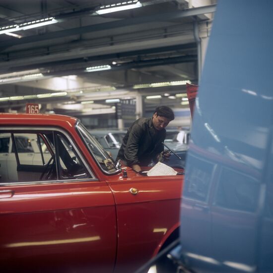 Moskvich technical service station