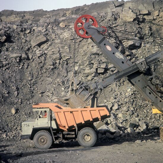 BelAZ-540 dump truck