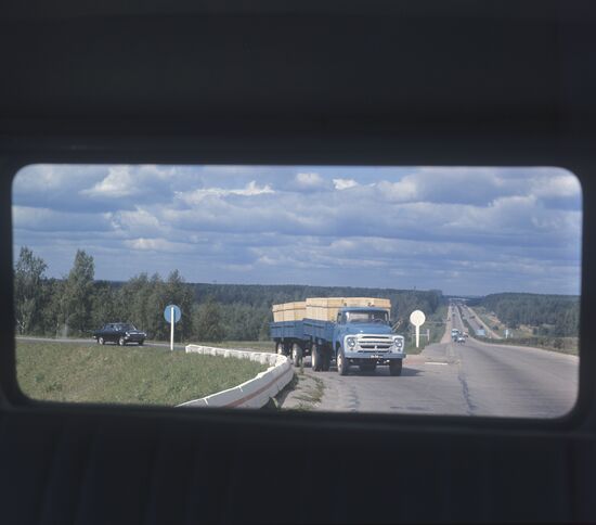 ZIL-130 trailer-truck