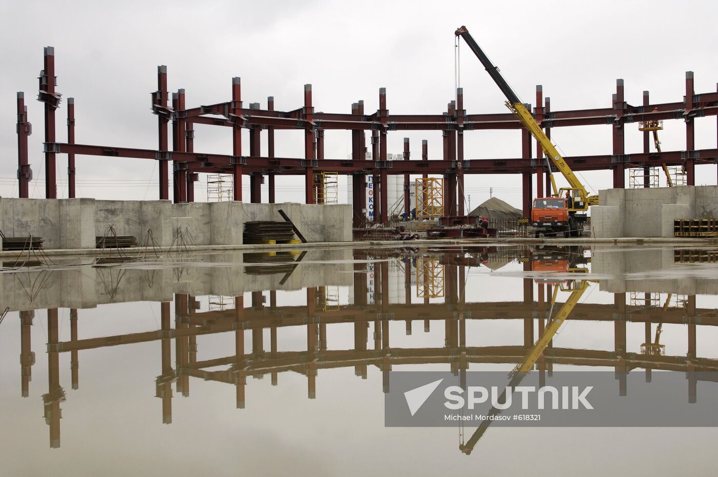 Building figure skating sports complex in Sochi