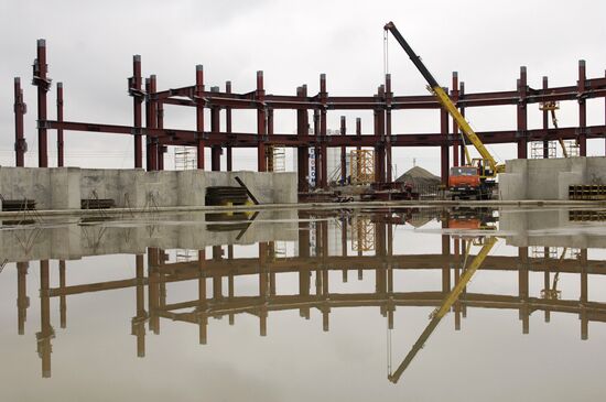 Building figure skating sports complex in Sochi