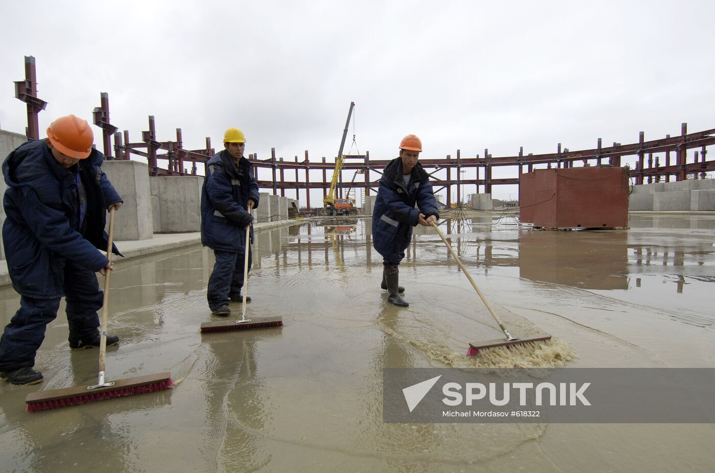 Building figure skating sports complex in Sochi