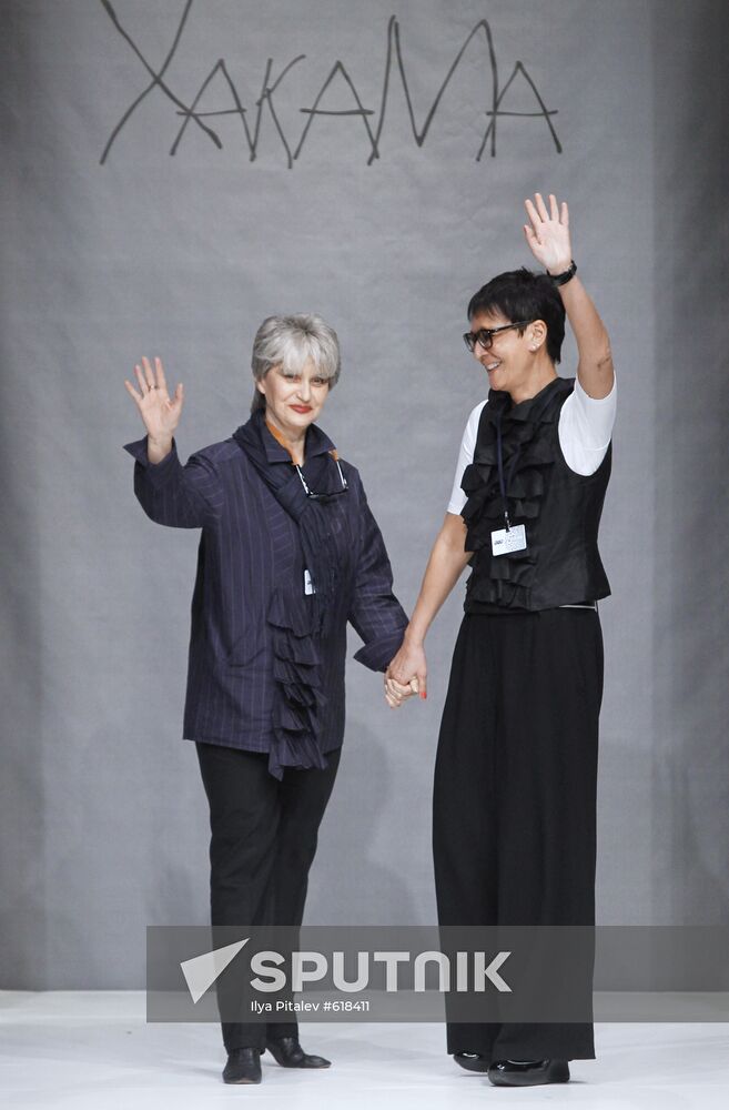 Yelena Makashova and Irina Khakamada