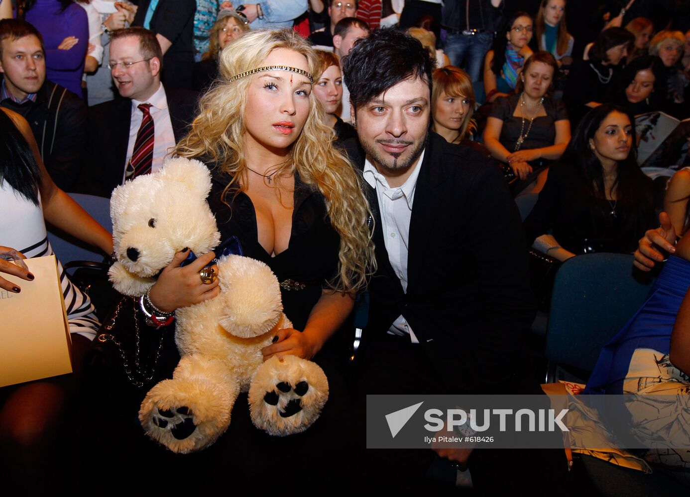 Vladimir Tishko with his companion