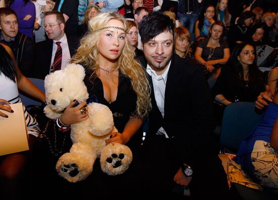Vladimir Tishko with his companion