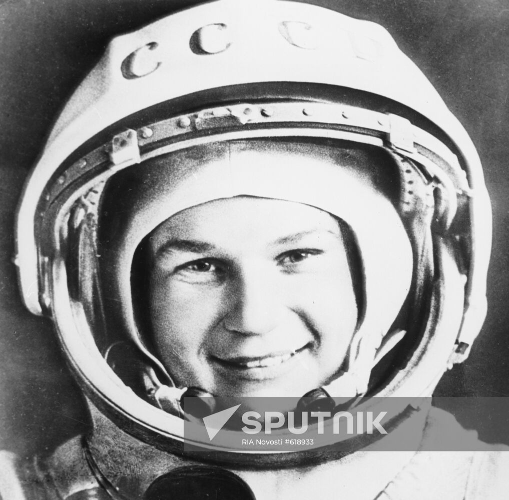 The USSR space pilot Valentina Tereshkova