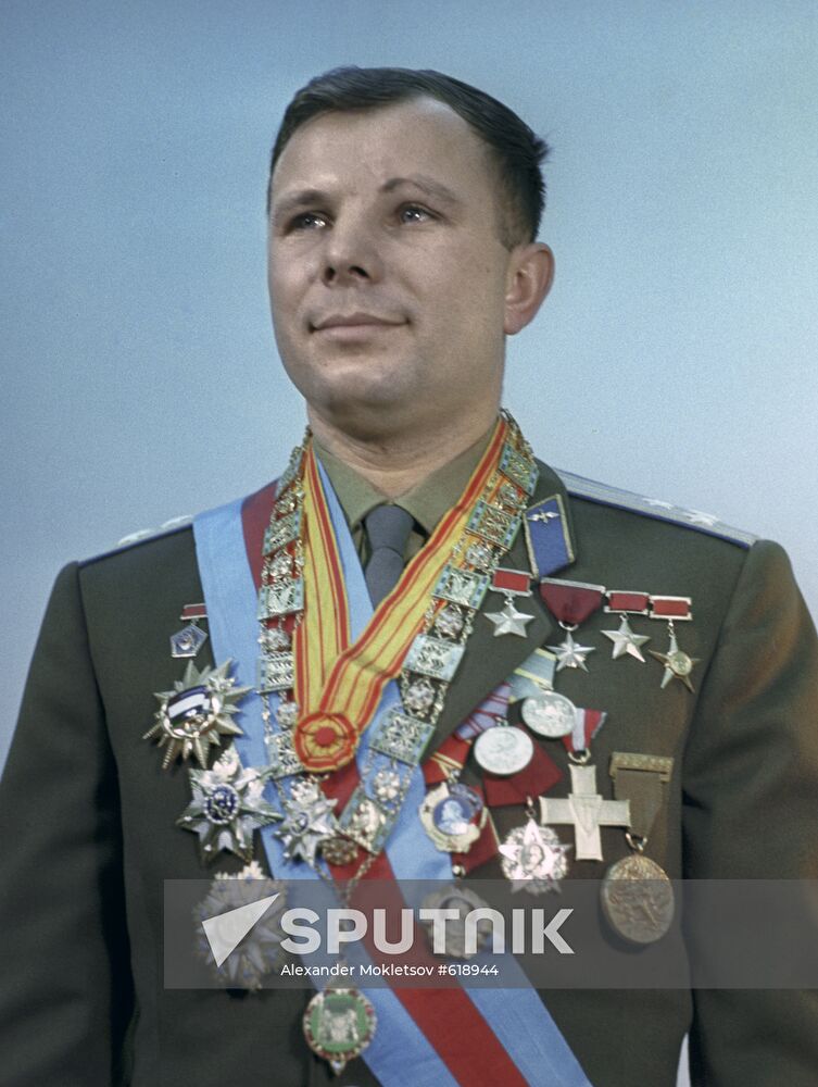 Cosmonaut Yuri Gagarin