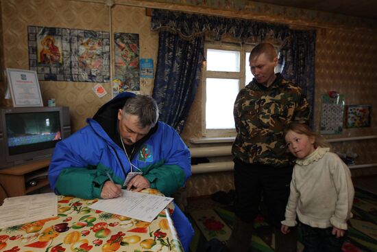 Carrying out National Population Census 2010 on Yamal