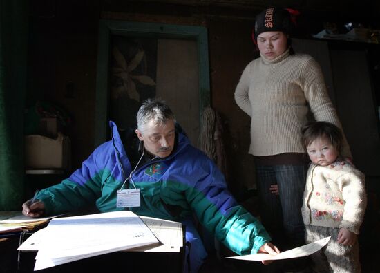 Carrying out National Population Census 2010 on Yamal