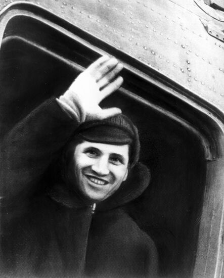 Pilot-cosmonaut Boris Volynov