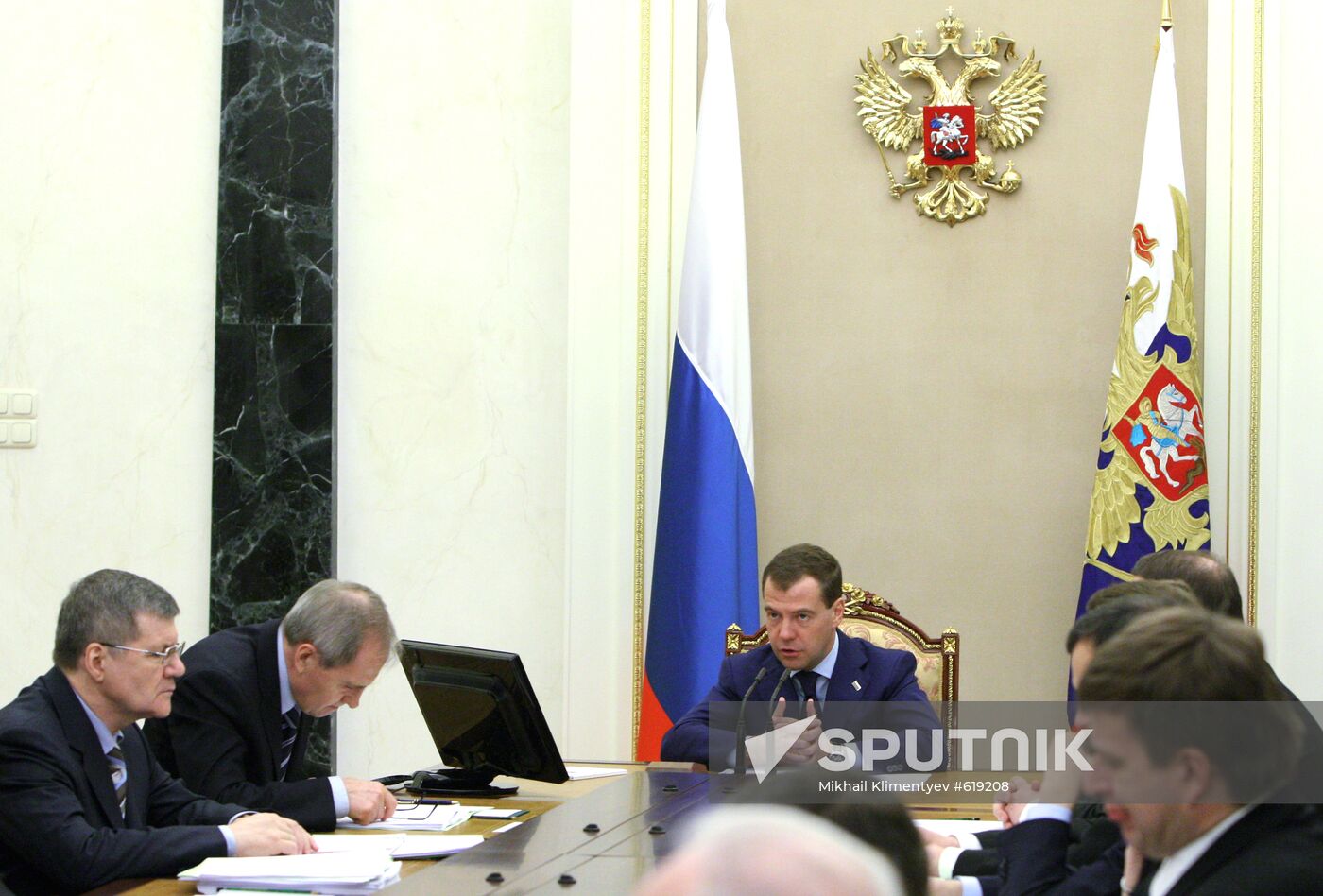 Dmitry Medvedev chairs Anti-Corruption Council meeting