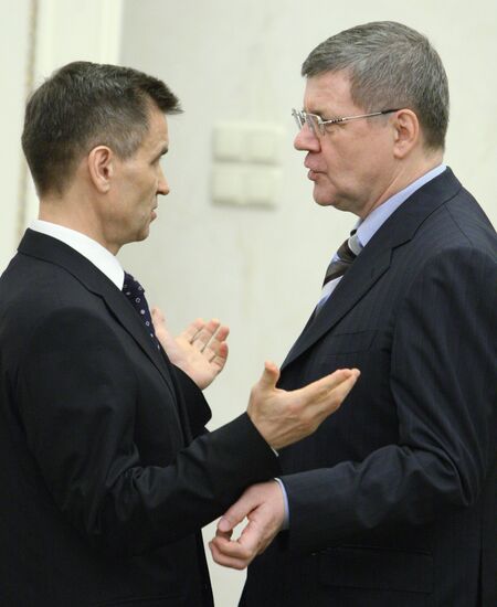 Rashid Nurgaliyev and Yury Chaika
