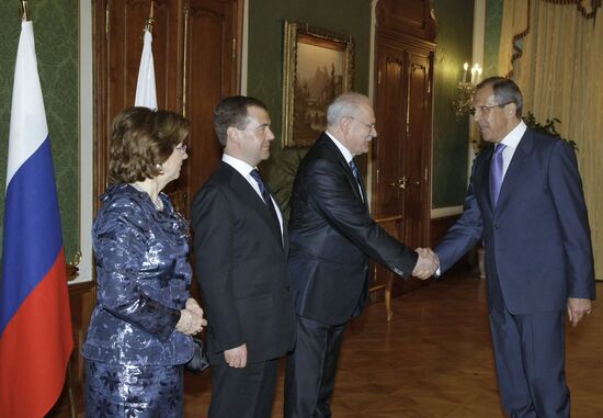 Dmitry Medvedev's visit to Slovak Republic