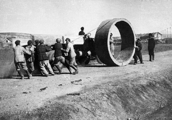 Construction of a plant