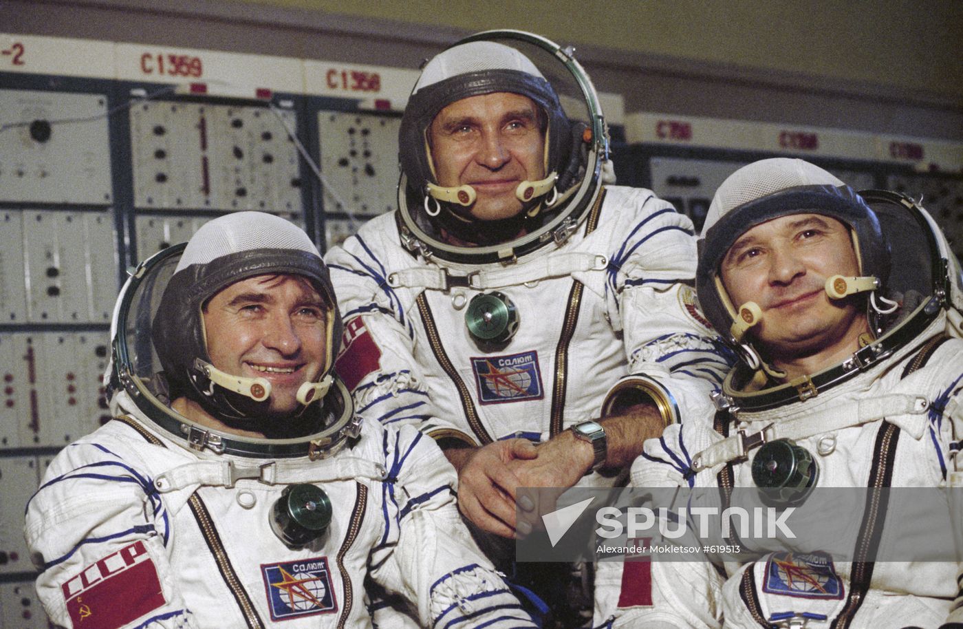 Leonid Kizim, Oleg Makarov and Gennadi Strekalov