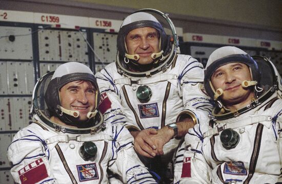 Leonid Kizim, Oleg Makarov and Gennadi Strekalov