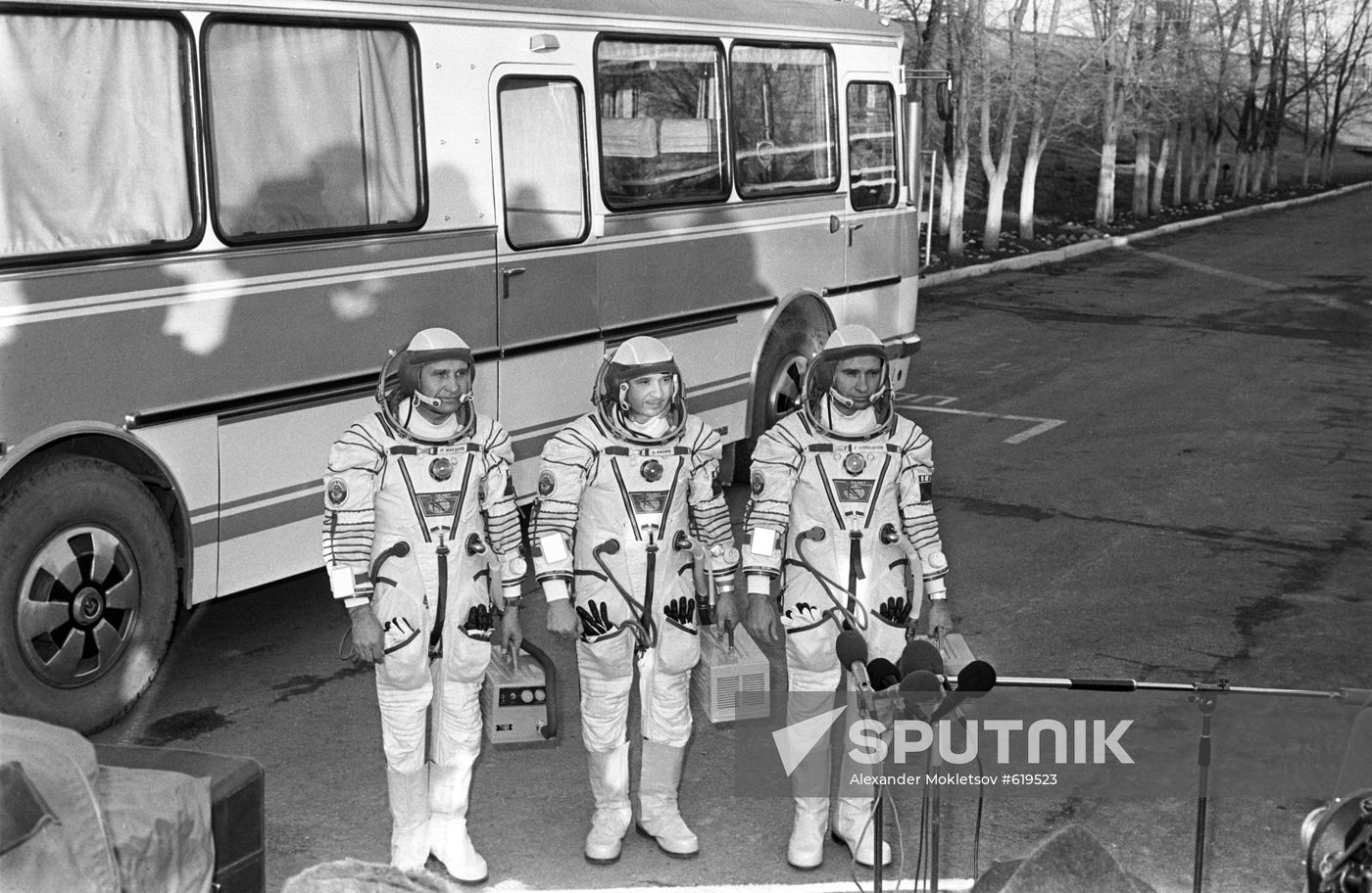 Leonid Kizim, Oleg Makarov and Gennadi Strekalov