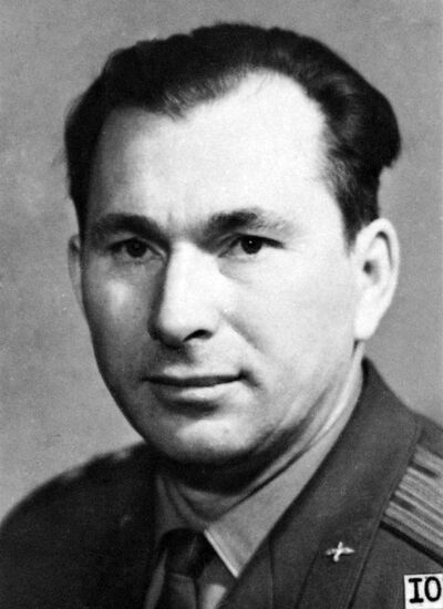 The USSR pilot-cosmonaut Pavel Belyayev