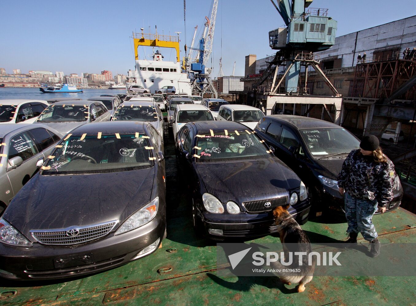Pervomaisky customs facility in Vladivostok