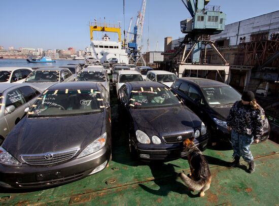 Pervomaisky customs facility in Vladivostok