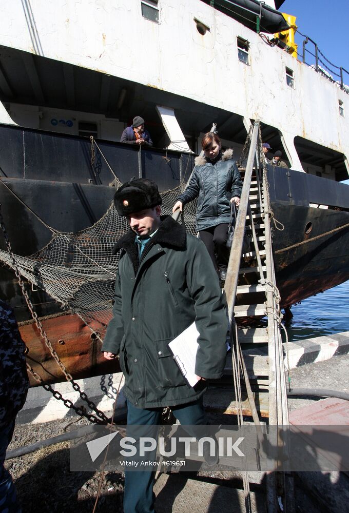 Pervomaisky customs facility in Vladivostok