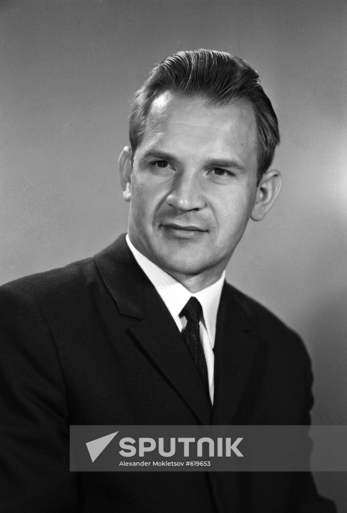 Soviet cosmonaut Valery Kubasov.