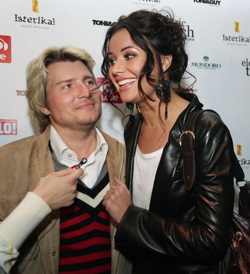 Nikolai Baskov and Oksana Fyodorova