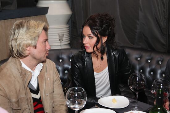 Nikolai Baskov and Oksana Fyodorova