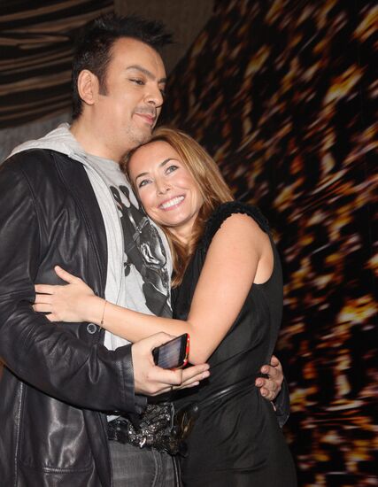 Philip Kirkorov and Zhanna Friske