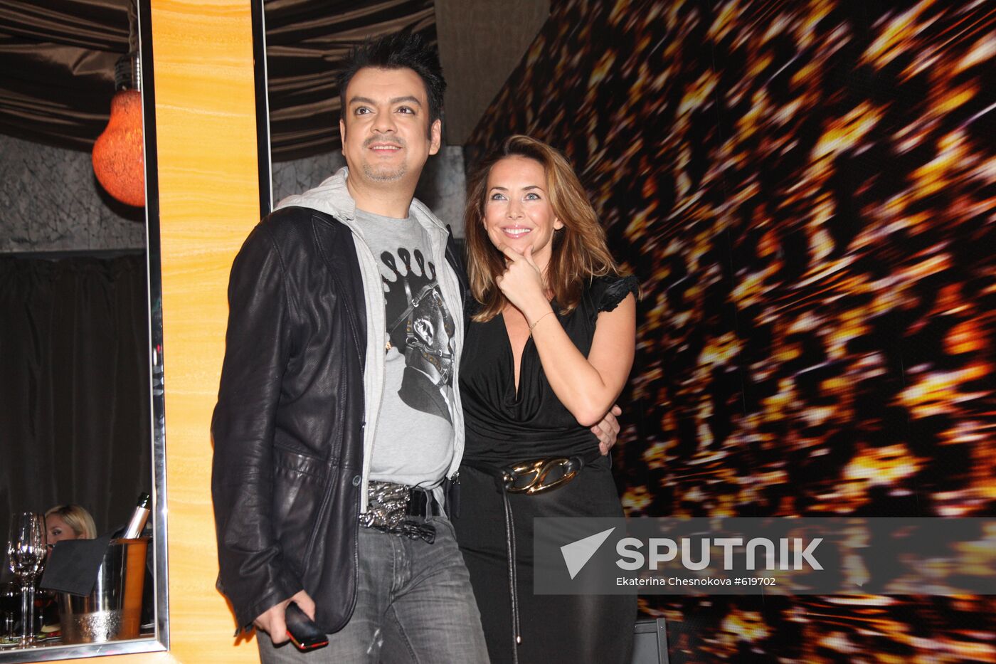 Philip Kirkorov and Zhanna Friske
