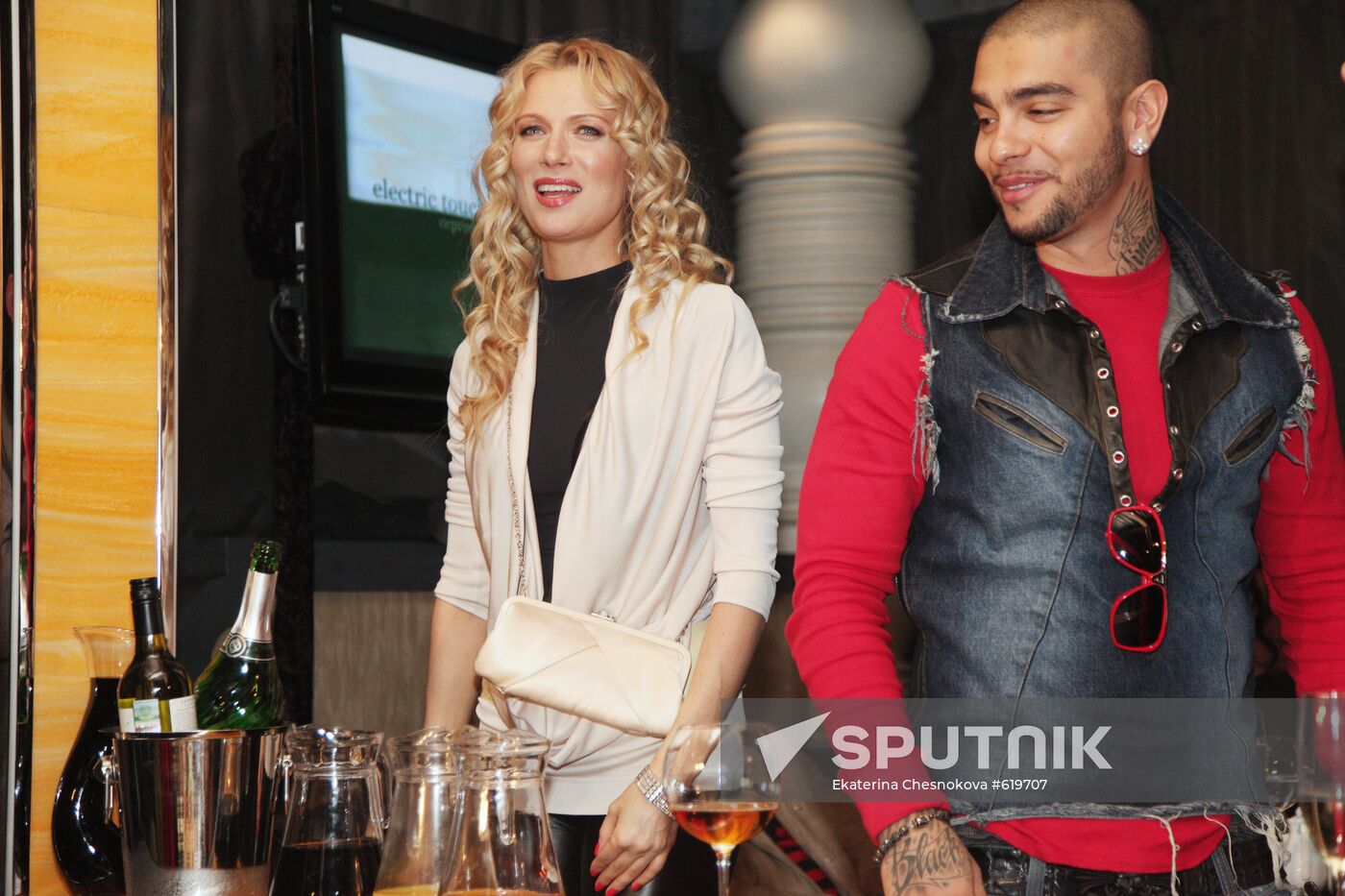Olesya Sudzilovskaya and Timati