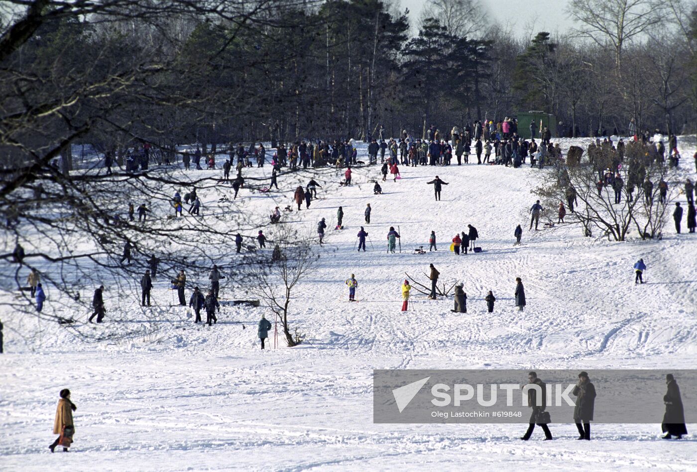 Kuzminki, one of oldest Moscow park ensembles