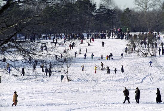 Kuzminki, one of oldest Moscow park ensembles