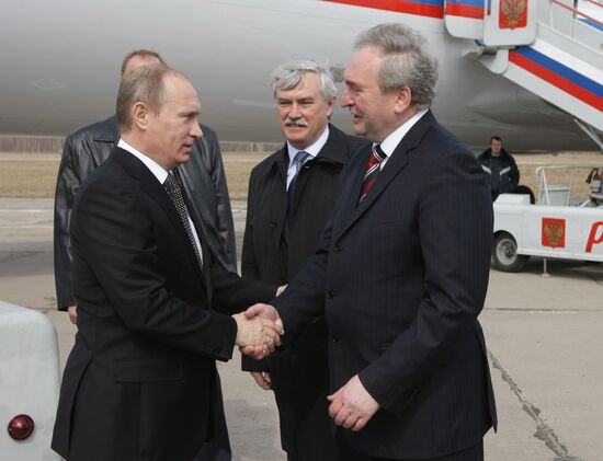 Prime Minister Vladimir Putin visits Smolensk