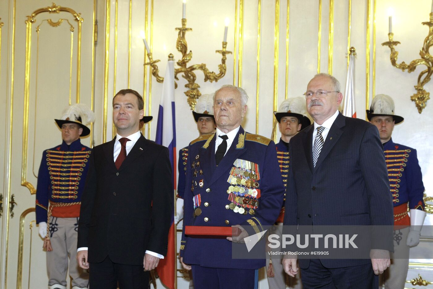 Dmitry Medvedev's visit to Slovakia. Day two